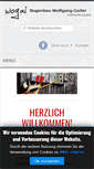 Mobile Screenshot of bogenbau-wogai.com